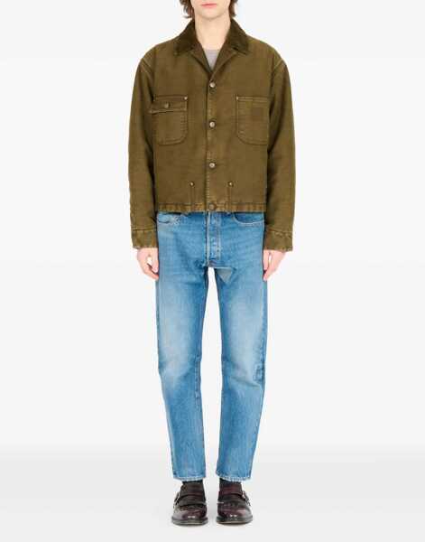 Jachete Maison Margiela Cotton Sport Jacket MARBR ARMY Barbati (BM 19409114) 2