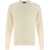 Tom Ford Scottish Teasel Cashmere Ls Crew Neck CHALK