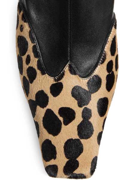 Bocanci casual Khaite Nevada Stretch Ankle Boots CAMEL/BLACK Femei (BM 19409129) 3