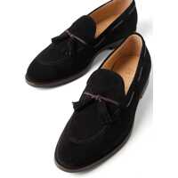 Mocasini Brunello Cucinelli pentru Barbati - Mocasini Brunello Cucinelli Suede Loafers NERO Barbati (BM 19409144) - B-mall.ro