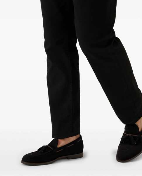 Mocasini Brunello Cucinelli Suede Loafers NERO Barbati (BM 19409144) 5