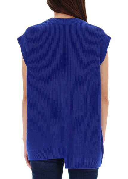 Pulovere casual Zona20 Milano Ice Vest BLUE Femei (BM 19409339) 3