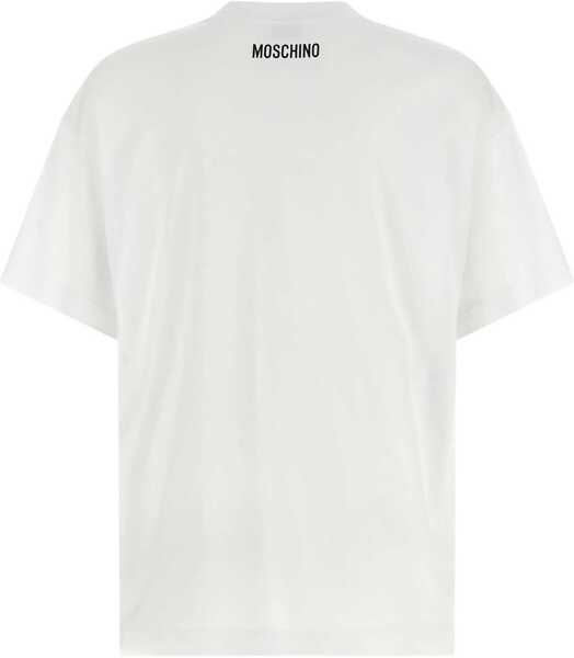 Tricouri Moschino T-Shirt With Print WHITE Femei (BM 19409354) 2