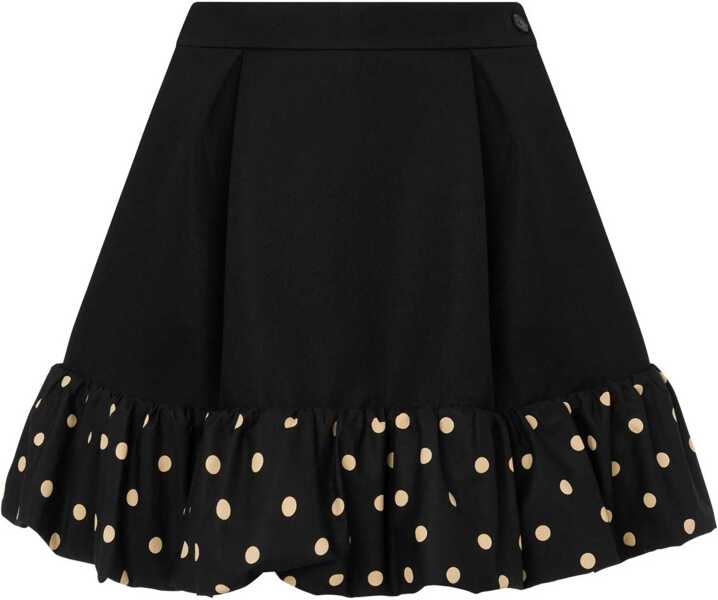 Fuste casual Moschino Polka Dots Skirt BLACK Femei (BM 19409402) 1