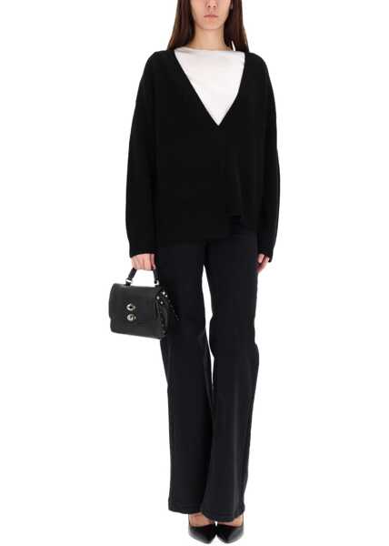 Pulovere casual Zona20 Milano Yumbo Shirt BLACK Femei (BM 19409405) 2