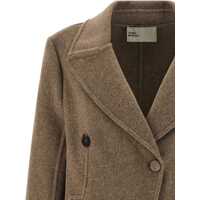 Sacouri office Dama - Sacouri office Tory Burch Wide Twill Jacket BROWN Femei (BM 19409450) - B-mall.ro