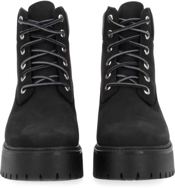 Cizme scurte Timberland Waterproof Lace-Up Boot BLACK Femei (BM 19409474) 3
