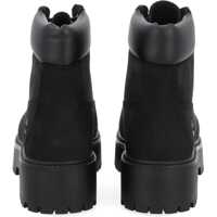 Cizme scurte Dama - Cizme scurte Timberland Waterproof Lace-Up Boot BLACK Femei (BM 19409474) - B-mall.ro