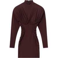 Rochii casual Pleated Mini Dress Femei