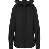 Bluze Cotton Poplin Jacquard Shirt Femei