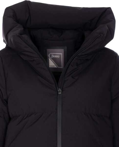 Jachete Herno Hooded Jacket BLACK Femei (BM 19409489) 4