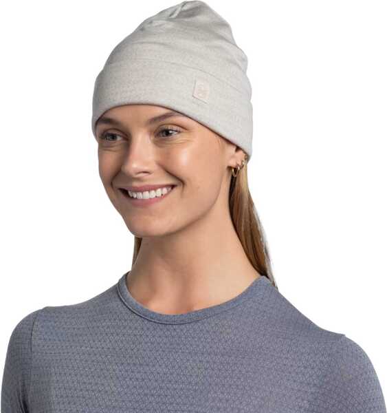 Caciuli Buff Merino Heavyweight Beanie White Barbati (BM 19409510) 2