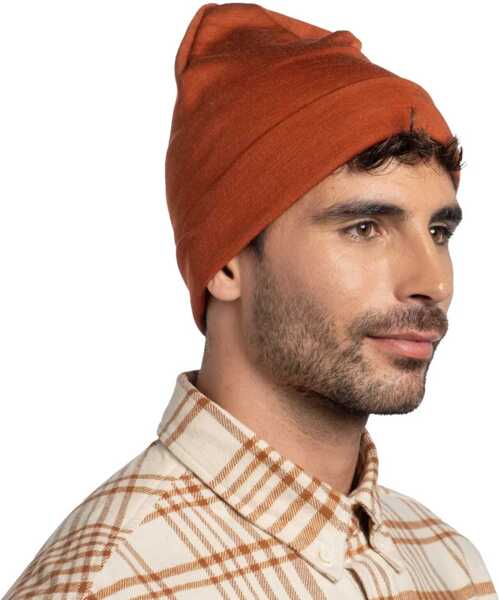 Caciuli Buff Merino Heavyweight Beanie Brown Barbati (BM 19409513) 3