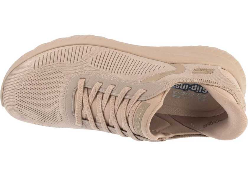 Sneakers SKECHERS Slip-Ins: BOBS Sport Squad Chaos - Current Muse Beige Femei (BM 19409576) 3