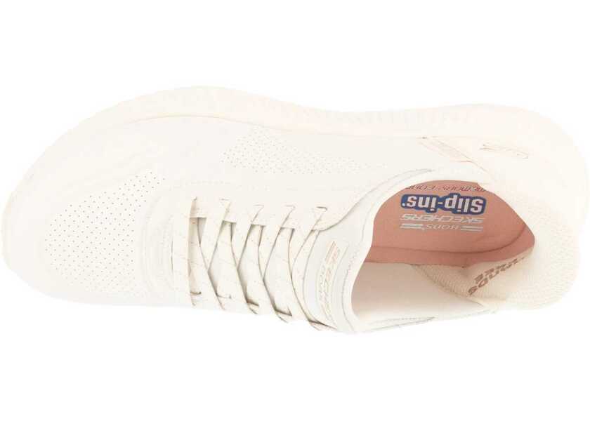 Sneakers SKECHERS Slip-Ins: Bobs Squad 4 - Key Look White Femei (BM 19409588) 3