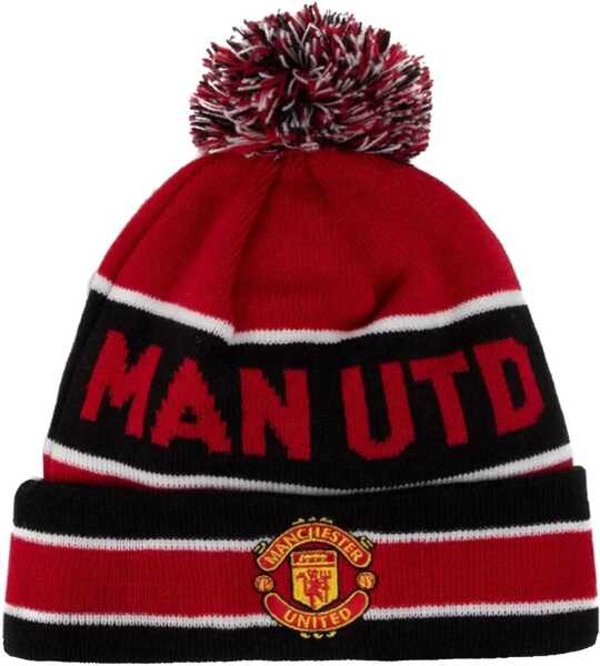 Caciuli New Era Core Cuff Beanie Manchester United FC Hat Red Barbati (BM 19409618) 1