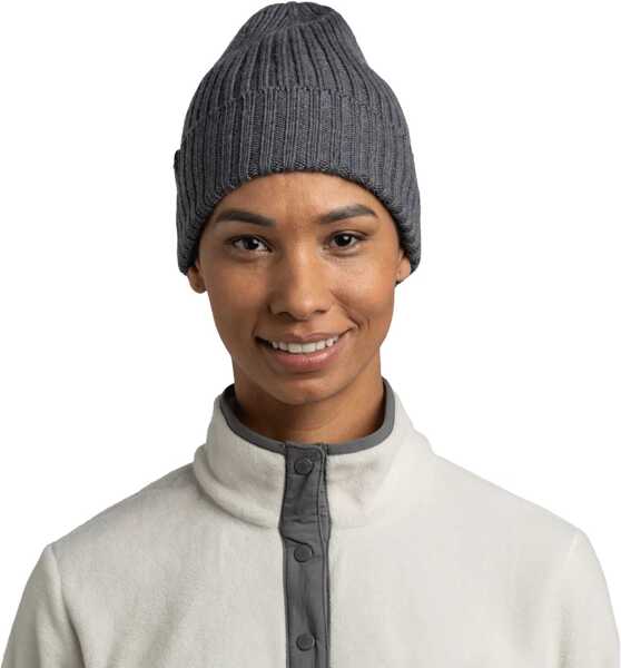 Caciuli Buff Knitted Norval Hat Beanie Grey Femei (BM 19409624) 2