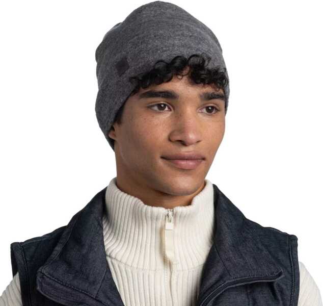 Caciuli Buff Merino Fleece Hat Beanie Grey Barbati (BM 19409627) 2