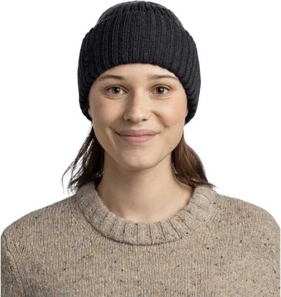Caciuli Buff Knitted Erviny Beanie Black Barbati (BM 19409657) 3