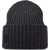 Buff Knitted Erviny Beanie Black