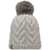 Buff Knitted Fleece Caryn Beanie Grey