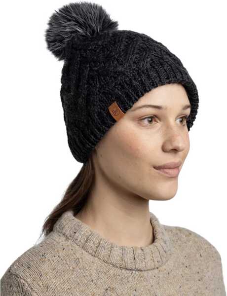 Caciuli Buff Knitted Fleece Caryn Beanie Black Femei (BM 19409672) 2