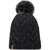 Buff Knitted Fleece Caryn Beanie Black