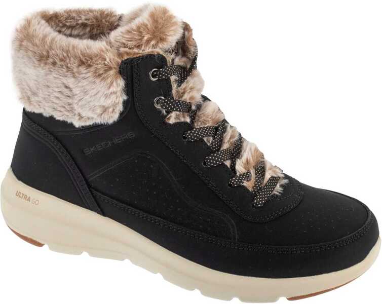 Bocanci de iarna SKECHERS Glacial Ultra - Mountain Muse Black Femei (BM 19409675) 1