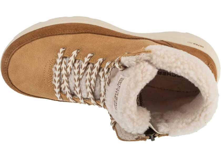 Bocanci de iarna SKECHERS Glacial Ultra - Autumn Days Brown Femei (BM 19409681) 3