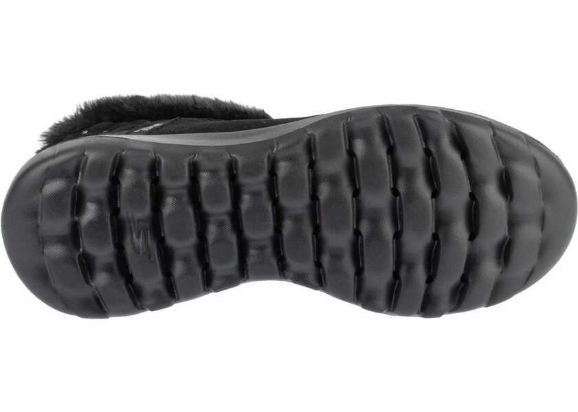 Bocanci de iarna SKECHERS Slip-Ins: On-The-Go Joy - Cozy Shimmer Black Femei (BM 19409702) 4