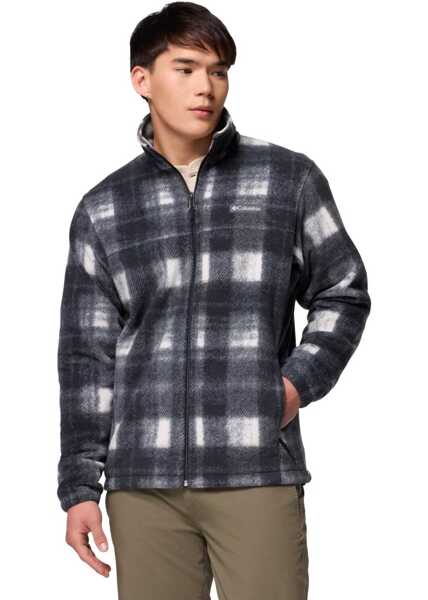 Pulovere casual Columbia Steens Mountain Printed Jacket Black Barbati (BM 19409732) 1