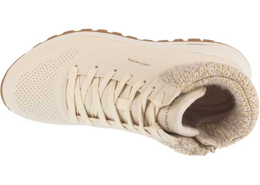 Bocanci de iarna SKECHERS Uno Rugged - Darling Beige Femei (BM 19409765) 3