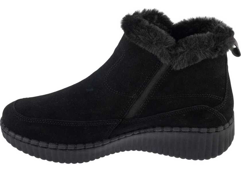 Bocanci de iarna SKECHERS Wilshire Blvd - Fresh Zip Black Femei (BM 19409777) 2