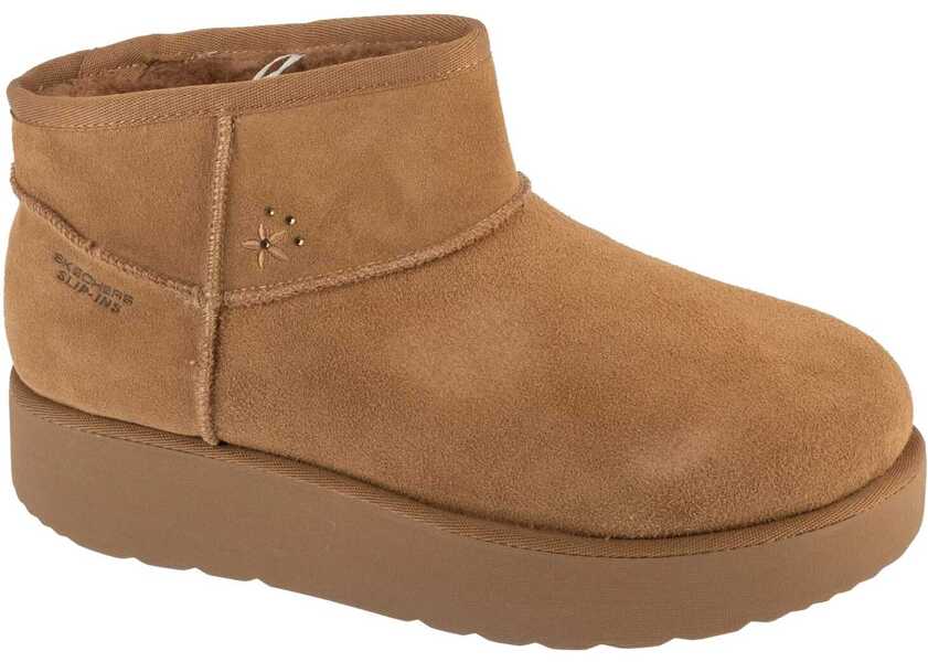 Bocanci de iarna SKECHERS Slip-Ins: Keep Cozy Brown Femei (BM 19409792) 1