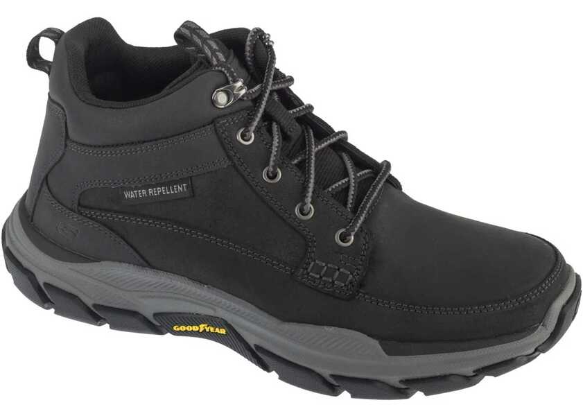 Bocanci de iarna SKECHERS Respected - Boswell Black Barbati (BM 19409849) 1