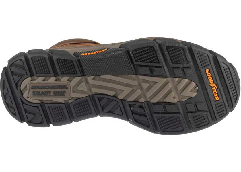 Bocanci de iarna SKECHERS Respected - Boswell Brown Barbati (BM 19409852) 4