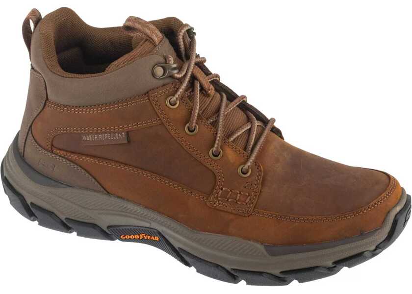 Bocanci de iarna SKECHERS Respected - Boswell Brown Barbati (BM 19409852) 1