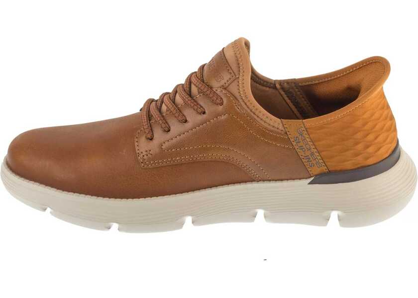 Pantofi Oxford SKECHERS Slip-Ins: Garza - Gervin Brown Barbati (BM 19409861) 2