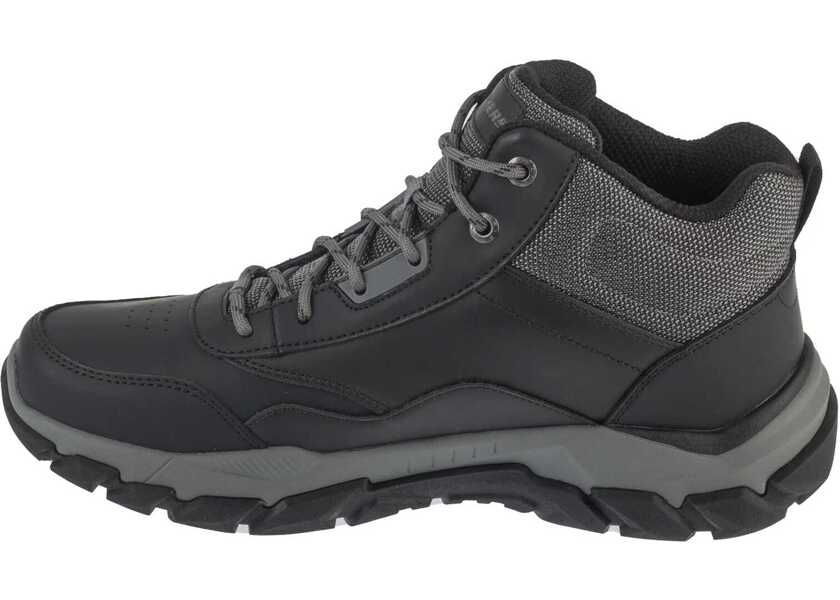 Bocanci de iarna SKECHERS Santoro - Hopkins Black Barbati (BM 19409882) 2