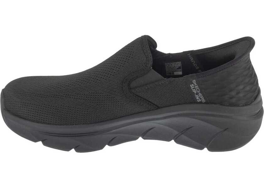 Sneakers SKECHERS Slip-ins: DLux Walker 2.0 - Reeler Black Barbati (BM 19409963) 2