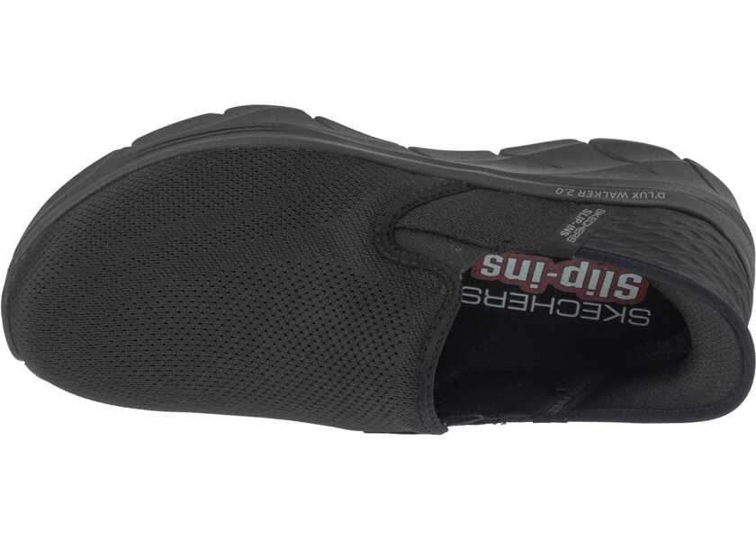 Sneakers SKECHERS Slip-ins: DLux Walker 2.0 - Reeler Black Barbati (BM 19409963) 3