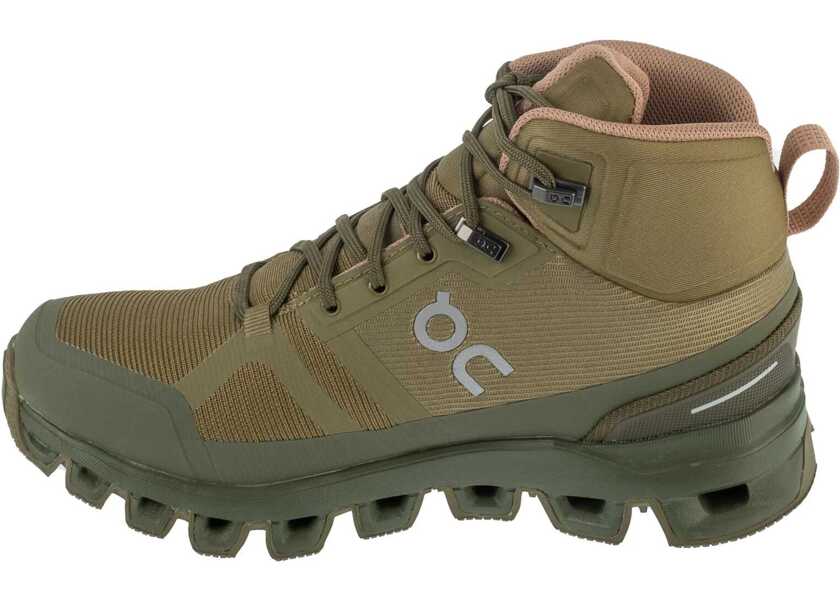 Bocanci de munte On Cloudrock Waterproof Green Femei (BM 19409987) 2