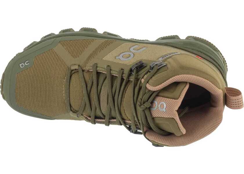 Bocanci de munte On Cloudrock Waterproof Green Femei (BM 19409987) 3