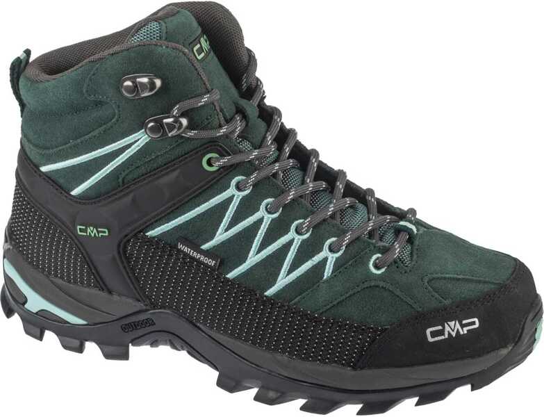 Bocanci de munte CMP Rigel Mid WP Green Femei (BM 19410044) 1