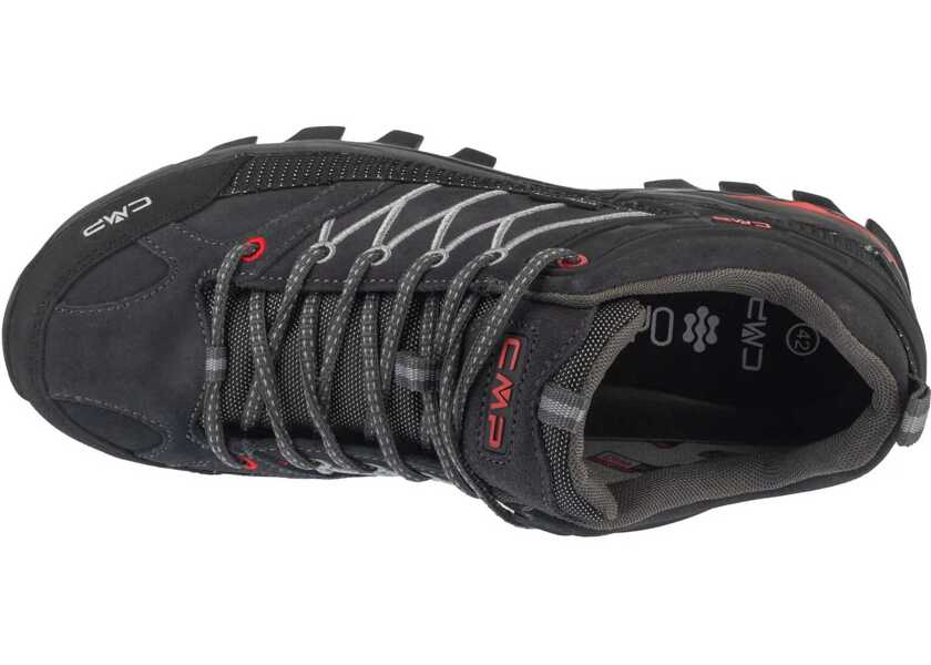 Bocanci de munte CMP Rigel Low WP Grey Barbati (BM 19410068) 3