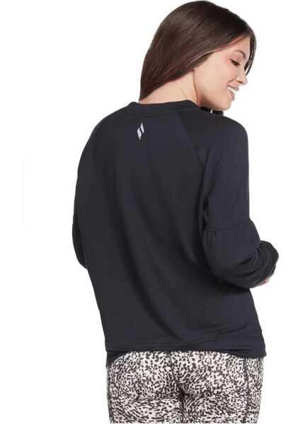 Topuri sport SKECHERS Skechluxe Restful Crew Black Femei (BM 19410365) 2