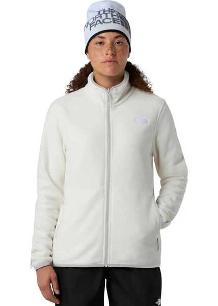 Pulovere casual The North Face W Glacier Fleece Jackets White Femei (BM 19410407) 3