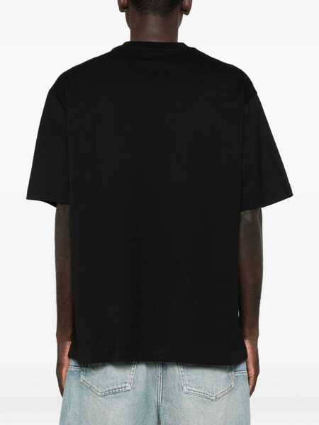 Tricouri Versace Jeans Couture Butterfly Logo T-Shirt BLACK Barbati (BM 19411193) 3