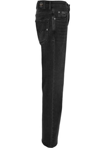 Pantaloni casual Versace Jeans Couture Jeans Slim Piece Number BLACK Barbati (BM 19411217) 3