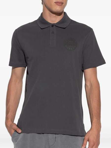 Tricouri Polo Versace Jeans Couture Polo With Logo GREY Barbati (BM 19411256) 3